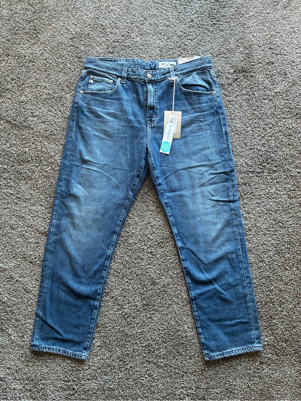 Ag Adriano Goldschmied Women's Ex-Boyfriend Slouchy Slim Fit Jeans
